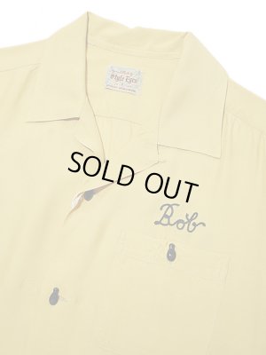画像3: 【 STYLE EYES（スタイルアイズ） 】　半袖レーヨンボーリングシャツ　S/S RAYON BOWLING SHIRT　[ OR-MATT MUSIC MACHINES ]