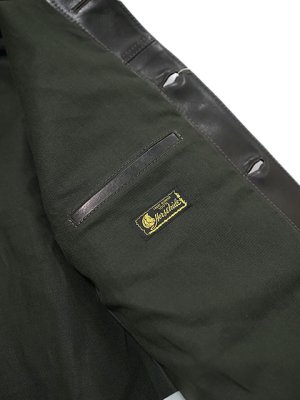 画像14: 【 Y'2 LEATHER（ワイツーレザー） 】　Horse Hide 1st Type Jacket [ Eco Horse ] [ BLACK ] [ 馬革 ]