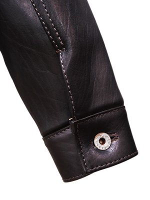 画像13: 【 予約商品 (12月予定) 】 【 LUA×Y'2 LEATHER（ルア×ワイツーレザー） 】 　ルア別注エコホースGジャン ( 1st Type ) [ エコホース（茶芯） ]　[ Lot.13 ]　【 限定モデル 】