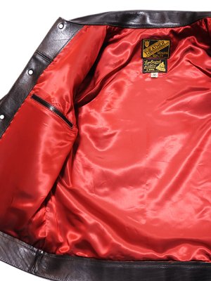 画像15: 【 予約商品 (12月予定) 】 【 LUA×Y'2 LEATHER（ルア×ワイツーレザー） 】 　ルア別注エコホースGジャン ( 1st Type ) [ エコホース（茶芯） ]　[ Lot.13 ]　【 限定モデル 】