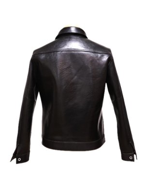 画像6: 【 予約商品 (12月予定) 】 【 LUA×Y'2 LEATHER（ルア×ワイツーレザー） 】 　ルア別注エコホースGジャン ( 1st Type ) [ エコホース（茶芯） ]　[ Lot.13 ]　【 限定モデル 】