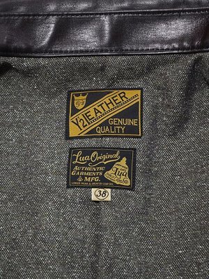 画像17: 【 予約商品 (12月予定) 】 【 LUA × Y'2 LEATHER（ルア×ワイツーレザー） 】 　ルア別注エコホースカーコート [ エコホース（茶芯） ]　[ Lot.15 ]　【 限定モデル 】