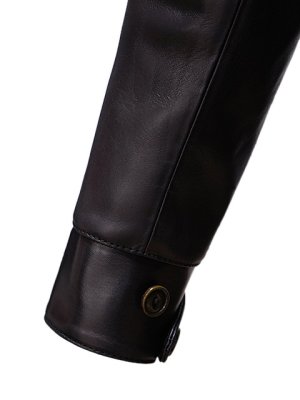 画像12: 【 予約商品 (12月予定) 】 【 LUA × Y'2 LEATHER（ルア×ワイツーレザー） 】 　ルア別注エコホースカーコート [ エコホース（茶芯） ]　[ Lot.15 ]　【 限定モデル 】