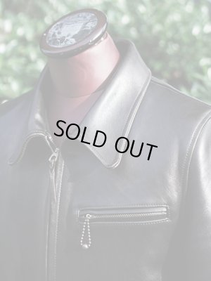 画像4: 【 Lua × Y'2 LEATHER（ルア×ワイツーレザー） 】 　ルア別注エコホースシングルライダース [ ECO HORSE（茶芯） ]【 限定モデル 】 [ Lot.17 ]