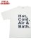 画像1: 【 FULLCOUNT（フルカウント） 】　プリントTシャツ　[ Print T-Shirt ] [ Hot,Cold,Air＆Bath. ] [ [ FULOCOUNT (フロカウント) ] ]【 メール便可 】  (1)