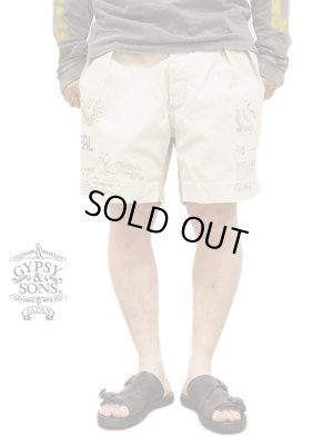 画像1: 【 GYPSY & SONS（ジプシー&サンズ） 】 M52 フレンチチノショーツ　[ MEMORIAL M52 FRENCH SHORTS ] [ Off ]