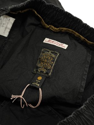 画像6: 【 GYPSY & SONS（ジプシー&サンズ） 】 N/C BUSH SHORTS [ BLACK ]