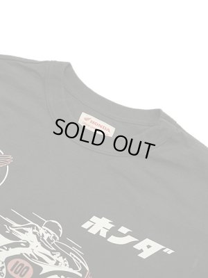 画像3: 【 GYPSY & SONS（ジプシー&サンズ） 】　HONDA × GS BAGGY TEE [ RACER ] [ BLACK ] 【 メール便可 】