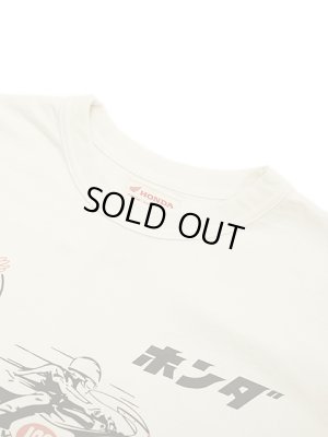 画像3: 【 GYPSY & SONS（ジプシー&サンズ） 】　HONDA × GS BAGGY TEE [ RACER ] [ IVORY ] 【 メール便可 】