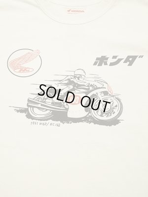 画像4: 【 GYPSY & SONS（ジプシー&サンズ） 】　HONDA × GS BAGGY TEE [ RACER ] [ IVORY ] 【 メール便可 】