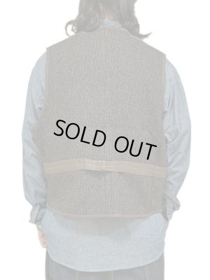 画像2: 【 GYPSY & SONS（ジプシー&サンズ） 】　ビーチクロスベスト　[ BEACH CROTH WAIST COAT ] [ D.BROWN ]