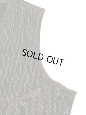 画像4: 【 GYPSY & SONS（ジプシー&サンズ） 】　ビーチクロスベスト　[ BEACH CROTH WAIST COAT ] [ D.BROWN ]