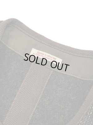 画像9: 【 GYPSY & SONS（ジプシー&サンズ） 】　ビーチクロスベスト　[ BEACH CROTH WAIST COAT ] [ D.BROWN ]