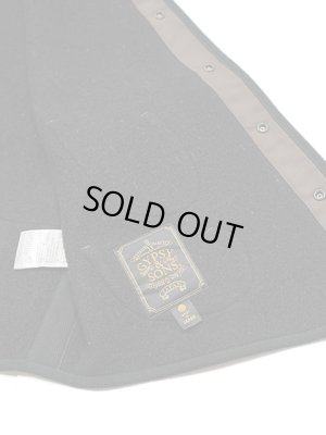 画像8: 【 GYPSY & SONS（ジプシー&サンズ） 】　ビーチクロスベスト　[ BEACH CROTH WAIST COAT ] [ BLACK ]