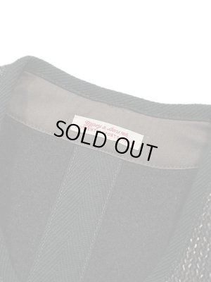 画像9: 【 GYPSY & SONS（ジプシー&サンズ） 】　ビーチクロスベスト　[ BEACH CROTH WAIST COAT ] [ BLACK ]