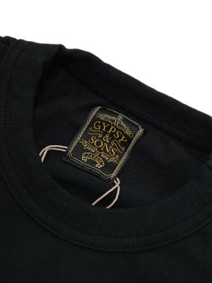 画像7: 【 GYPSY & SONS（ジプシー&サンズ） 】　プリントT-Shirts　[ ROUND BODY ] [ Beethoven ] [ BLACK ] 【 メール便可 】