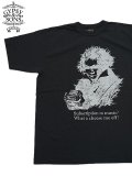 【 GYPSY & SONS（ジプシー&サンズ） 】　プリントT-Shirts　[ ROUND BODY ] [ Beethoven ] [ BLACK ] 【 メール便可 】