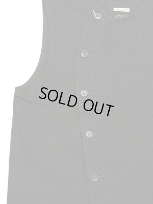 画像4: 【 GYPSY & SONS（ジプシー&サンズ） 】　リネンベスト　[ M/C Waist Coat ] [ BLACK ]