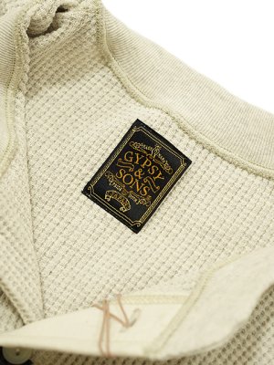 画像6: 【 GYPSY & SONS（ジプシー&サンズ） 】　プリントサーマルロンT　[ WAFFLE HENRY TEE ] [ VMC ] [ OATMEAL ]