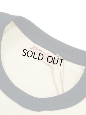 画像9: 【 GYPSY & SONS（ジプシー&サンズ） 】　プリント5分袖T-Shirts　[ TWO TONE 5/S TEE ] [ MOTO ] [ IVORY x NAVY ] 【 メール便可 】