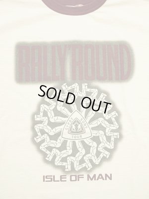 画像5: 【 GYPSY & SONS（ジプシー&サンズ） 】　プリント5分袖T-Shirts　[ TWO TONE 5/S TEE ] [ LARRY ] [ IVORY x BURGUNDY ] 【 メール便可 】