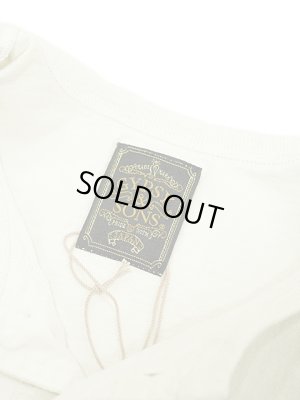 画像7: 【 GYPSY & SONS（ジプシー&サンズ） 】　ヘンリーネックT-Shirts　[ CLASSIC BIB HENLEY TEE ] [ IVORY ] 【 メール便可 】