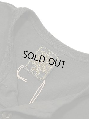 画像9: 【 GYPSY & SONS（ジプシー&サンズ） 】　ヘンリーネックT-Shirts　[ CLASSIC BIB HENLEY TEE ] [ BLACK ] 【 メール便可 】