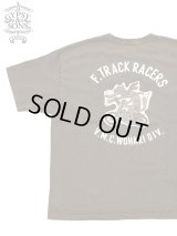 【 GYPSY & SONS（ジプシー&サンズ） 】　プリントT-Shirts　[ PRINT TEE ] [ VMC MOTORCLUB ] [ CHARCOAL ] 【 メール便可 】