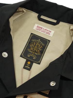 画像11: 【 GYPSY & SONS（ジプシー&サンズ） 】　V.M.C コーチジャケット　[ V.M.C 60/40 COACH JKT ] [ BLACK ] 
