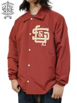 【 GYPSY & SONS（ジプシー&サンズ） 】　V.M.C コーチジャケット　[ V.M.C 60/40 COACH JKT ] [ RED ] 