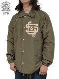 【 GYPSY & SONS（ジプシー&サンズ） 】　V.M.C コーチジャケット　[ V.M.C 60/40 COACH JKT ] [ KHAKI ] 