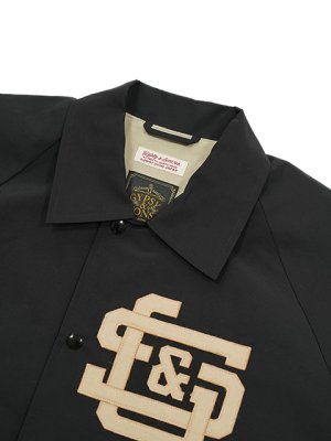 画像3: 【 GYPSY & SONS（ジプシー&サンズ） 】　V.M.C コーチジャケット　[ V.M.C 60/40 COACH JKT ] [ BLACK ] 