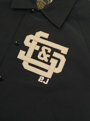 画像4: 【 GYPSY & SONS（ジプシー&サンズ） 】　V.M.C コーチジャケット　[ V.M.C 60/40 COACH JKT ] [ BLACK ] 