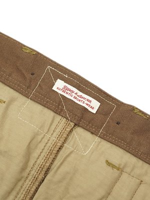 画像8: 【 GYPSY & SONS（ジプシー&サンズ） 】 アーミーダックロガーパンツ　[ 15oz Army Duck Old Rogger Pants ] [ BROWN ]