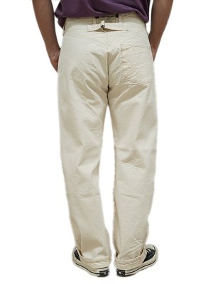 画像2: 【 GYPSY & SONS（ジプシー&サンズ） 】 アーミーダックロガーパンツ　[ 15oz Army Duck Old Rogger Pants ] [ NATURAL ]