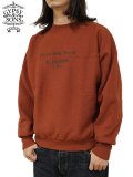 【 GYPSY & SONS（ジプシー&サンズ） 】　ダービースウェット　[ 80 DERBY SWEAT ] [ STENCIL ] [ RED ] 