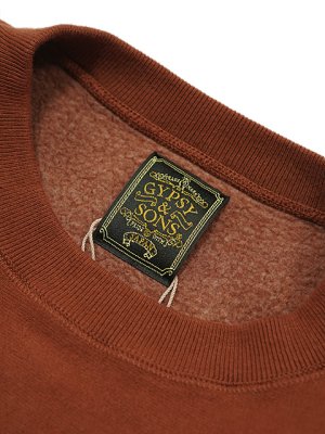 画像10: 【 GYPSY & SONS（ジプシー&サンズ） 】　ダービースウェット　[ 80 DERBY SWEAT ] [ STENCIL ] [ RED ] 