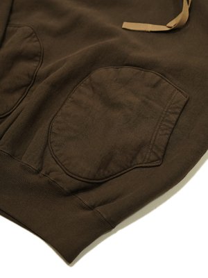 画像5: 【 GYPSY & SONS（ジプシー&サンズ） 】　ハチマル スウェット フーディ　[ 80 SWEAT HOODIE ][ BROWN CHARCOAL] 