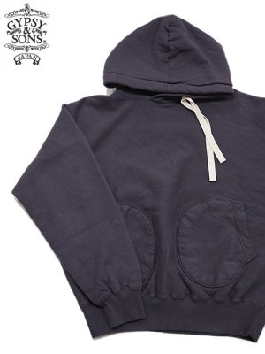 画像1: 【 GYPSY & SONS（ジプシー&サンズ） 】　ハチマル スウェット フーディ　[ 80 SWEAT HOODIE ][ NAVY] 