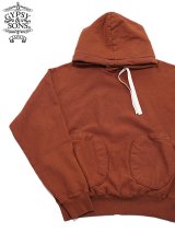 【 GYPSY & SONS（ジプシー&サンズ） 】　ハチマル スウェット フーディ　[ 80 SWEAT HOODIE ][ RED ] 
