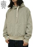 【 GYPSY & SONS（ジプシー&サンズ） 】　ハチマル スウェット フーディ　[ 80 SWEAT HOODIE ][ GRAY ] 