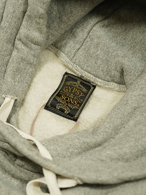画像9: 【 GYPSY & SONS（ジプシー&サンズ） 】　ハチマル スウェット フーディ　[ 80 SWEAT HOODIE ][ GRAY ] 