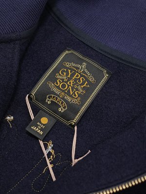画像9: 【 GYPSY & SONS（ジプシー&サンズ） 】　スタジアムジャケット　[ CHEER STADIUM JKT ] [ NAVY ] 