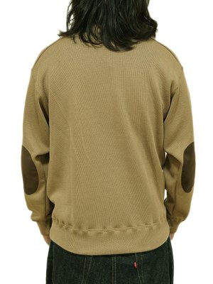 画像9: 【 GYPSY & SONS（ジプシー&サンズ） 】　エルボー パッチ ニット ソー　[ ELBOW PATCH KNIT SEW ] [ BLACK ] 