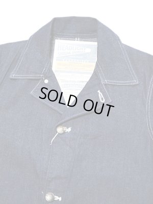 画像3: 【 HEAD LIGHT（ヘッドライト） 】　大戦モデルデニムワークコート [ 9.5oz BLUE DENIM WWII WORK COAT  ] [ 実名復刻モデル ]