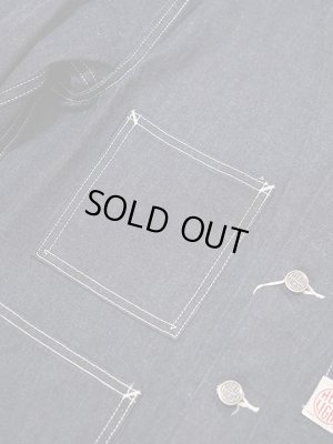 画像5: 【 HEAD LIGHT（ヘッドライト） 】　10oz. BLUE DENIM VEST (FULL SLEEVES) [ 実名復刻モデル ]