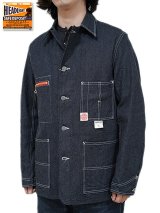 【 HEAD LIGHT（ヘッドライト） 】　11oz. BLUE DENIM WORK COAT [ One Wash ] [ 実名復刻モデル ]