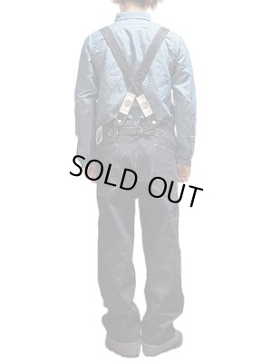 画像2: 【 HEAD LIGHT（ヘッドライト） 】 【 9.5oz. 】 デニムオーバーオール [ BLUE DENIM LOW BACK OVERALLS ] [ 実名復刻モデル ]