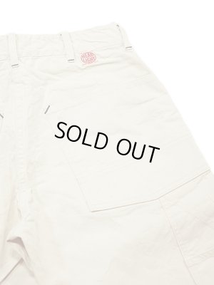 画像10: 【 HEAD LIGHT（ヘッドライト） 】 【 9oz. 】 オフツイルワークパンツ [ 9oz. White Boat Sail Drill Dungaees ]