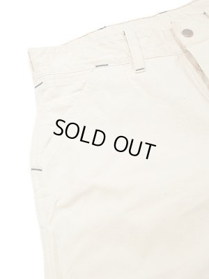 画像3: 【 HEAD LIGHT（ヘッドライト） 】 【 9oz. 】 オフツイルワークパンツ [ 9oz. White Boat Sail Drill Dungaees ]